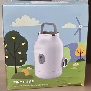 Tiny Pump Portable Mini Air Pump 3000mAh USB Rechargeable Inflator Deflator